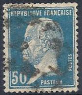 1923-26 FRANCIA USATO LOUIS PASTEUR 50 CENT - FR494-2 - 1922-26 Pasteur