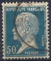 1923-26 FRANCIA USATO LOUIS PASTEUR 50 CENT - FR494-3 - 1922-26 Pasteur