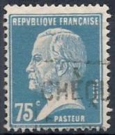 1923-26 FRANCIA USATO LOUIS PASTEUR 75 CENT - FR494 - 1922-26 Pasteur