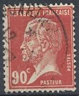 1923-26 FRANCIA USATO LOUIS PASTEUR 90 CENT - FR494-3 - 1922-26 Pasteur