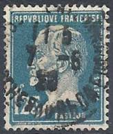 1923-26 FRANCIA USATO LOUIS PASTEUR 1,25 F - FR494-3 - 1922-26 Pasteur