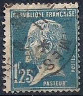 1923-26 FRANCIA USATO LOUIS PASTEUR 1,25 F - FR495 - 1922-26 Pasteur