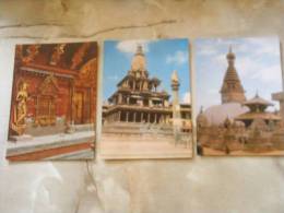 Nepal   3 Postcards      D79057 - Nepal