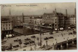 =DE 1914 HAMBURG NACH BERLIN REESSENDAMMBRUCKE  UND ALSTERARKADEN - Mitte