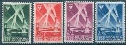 Yugoslavia Kingdom, 1938 Mi#354-357 Mint Hinged - Unused Stamps