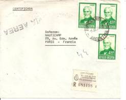 N°Y&T 973X3  BUENOS AIRES  Vers   FRANCE     Le   11 JUILLET1975 - Covers & Documents