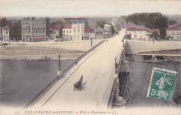 Villeneuve La Garenne 92 - Pont & Panorama 1910 - Villeneuve La Garenne