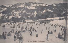 VILLARS LA PATINOIRE VG 1943 X ALESSANDRIA ORIGINALE AUTENTIQUE D´EPOCA 100% - Villars-les-Moines