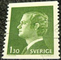 Sweden 1974 King Carl XVI Gustav 1.30kr - Used - Oblitérés