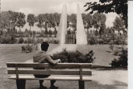 4134 RHEINBERG, Neues Ehrenmal, Springbrunnen - Moers