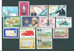 Barbade: 411/ 424 **  Année 1976 - Barbados (1966-...)