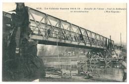 Cpa: 60 RETHONDES (ar. Compiègne) Pont En Reconstruction 1915 N° 426 - Rethondes