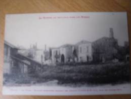 ETIVAL LE VIVIER MAISONS INCENDIEES PENDANT LES COMBATS AUTOUR DE ST DIE 1914 - Etival Clairefontaine