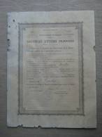 Certificat D'études Primaires 24/06/1910 Académie De Toulouse. Voir Photos. - Diploma & School Reports