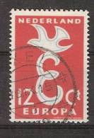 NVPH Nederland Netherlands Pays Bas Niederlande Holanda 713 Used ;  Europa Europe Zegels 1958 - Gebruikt