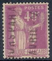 1932-33 FRANCIA USATO TIPO PACE 40 CENT - FR511 - 1932-39 Vrede