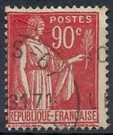 1932-33 FRANCIA USATO TIPO PACE 90 CENT - FR512 - 1932-39 Vrede