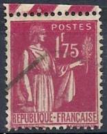 1932-33 FRANCIA USATO TIPO PACE 1,75 F - FR513-2 - 1932-39 Vrede