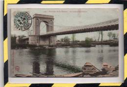 LA LOIRE A ANDREZIEUX. LE PONT EN 1905 - Andrézieux-Bouthéon