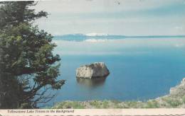 BR22950 Yellowstone Lake With Teton Mountains Inthe Background   2 Scans - Yellowstone