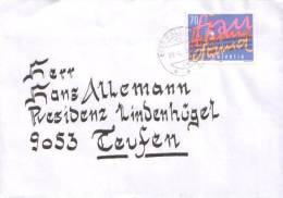 Schweiz / Switzerland - Umschlag Echt Gelaufen / Cover Used (o306) - Brieven En Documenten