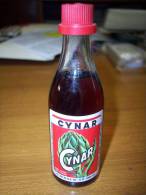 Cynar Liquore Aperitivo A Base Di Carciofo: Bottiglia Mignon Tappo Plastica. S.A.I.P. Pomezia - Spiritueux