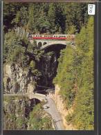 CARTE MODERNE  - LE TRETIEN - MARTIGNY CHATELARD -  BAHN - TRAIN  - TB - Martigny