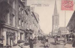 CPA - BREHAL - Le Marché - Brehal