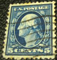 United States 1908 Washington 5c - Used - Used Stamps