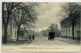 72 - CIRCUIT DE LA SARTHE 1906  - Arrivée à BOULOIRE Par Une Descente De 5% - Bouloire