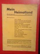 Heft Mein Heimatland 1931 Badische Blätter Volkskunde Freiburg Heft 7/8 - Andere & Zonder Classificatie