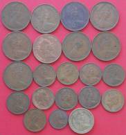 GREAT BRITAIN          -  LOT OF 21 COINS  (M930) - Other & Unclassified