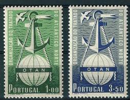 Portugal 1952 3rd Anniversary Of NATO SG 1065-66 MNH - Neufs