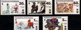 CS 1979 Mi 2517-21 ** Yt 2345-2349 - Ungebraucht