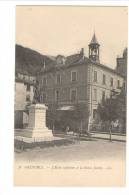 78 - GRENOBLE - L'école Enfantine Et La Statue Jouvin - L.L. - Grenoble