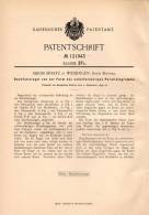 Original Patentschrift - J. Spartz In Weidingen , Kr. Bitburg , 1899 , Dachfalzziegel , Dachziegel , Dachdecker , Dach ! - Architektur