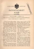 Original Patentschrift - H. Luther In Goslar A.H., 1900 , Walzen - Sortierapparat  !!! - Machines