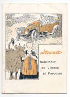 Rare Livret Illustrateur Jean Maset JM Markt Paris Indicateur Vitesse Stewart Voiture Automobile Gendarme Gare C1 - Publicidad