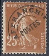 1922-51 FRANCIA PREANNULLATI 25 CENT SENZA GOMMA - FR541-2 - 1893-1947