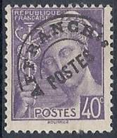 1922-51 FRANCIA PREANNULLATI 40 CENT SENZA GOMMA - FR542-3 - 1893-1947