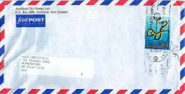 $2  Yellow-bellied Sea Snake  Single On Air Letter To USA - Storia Postale