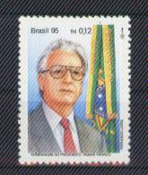 Brasil 1995 YT2222 ** Homenaje Al Presidente Itamar Franco. Bandera. - Unused Stamps