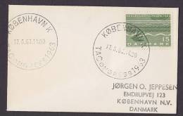 Denmark Sonderstempel Special Cancel 'TACongress' KØBENHAVN K. 1963 'Petite' Cover Brief (Cz. Slania) - Lettres & Documents