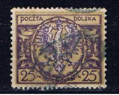 PL+ Polen 1921 Mi 171 Wappenadler - Oblitérés