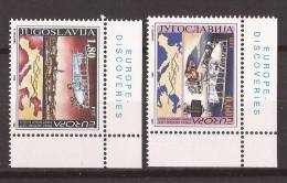 1994X   2657-58   JUGOSLAVIJA   EUROPA CEPT 1994  AEREI  MNH - 1994