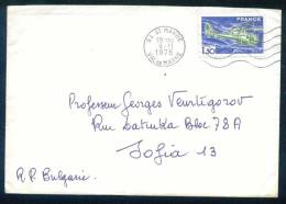 52749 Cover Lettre Brief  1975 ST. MANDE -  HELIKOPTER GAZELLE -  France Frankreich Francia - Helicopters