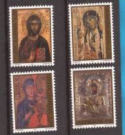 1997X   2841-44   JUGOSLAVIJA  ARTE  ICONE MADONNA  RELIGIONE    MNH - Unused Stamps