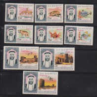 UMM AL QIWAIN Scott # C1-9 MNH MI# 139A-47A Animals, Birds, Fish  Catalogue $13.70 - Umm Al-Qiwain