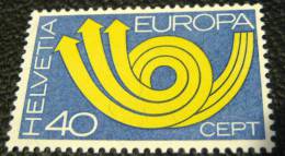 Switzerland 1973 Europa CEPT 40c - Mint - Unused Stamps