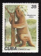 CUBA  1982   - YT 2397 -   Megalocnus -  Oblitéré - Cote 0.60e - Gebruikt